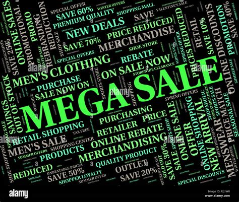 mega sales meaning